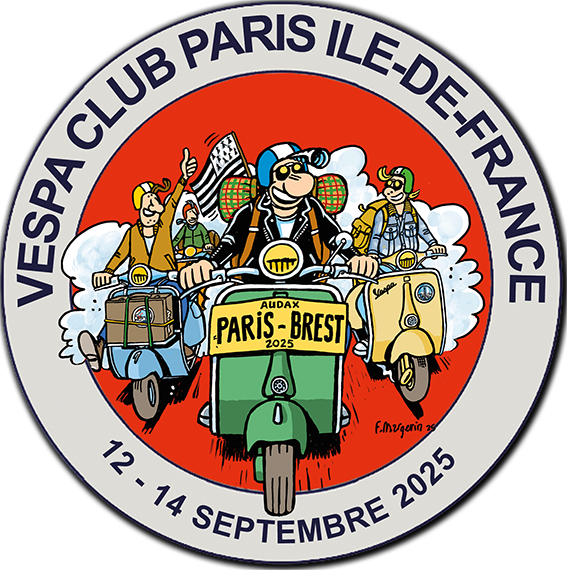 Paris Brest Paris Vespa 2025