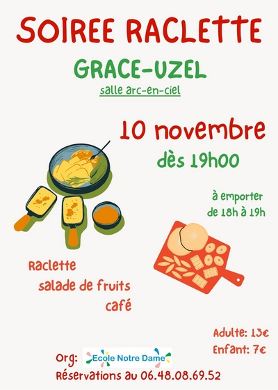 Raclette Ecole Notre Dame 2025 grce-uzel