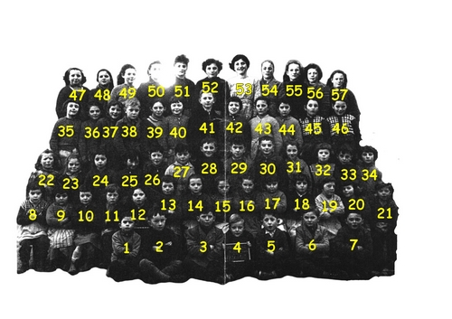 Ecole libre de Gr&acirc;ce-Uzel 1957-1958