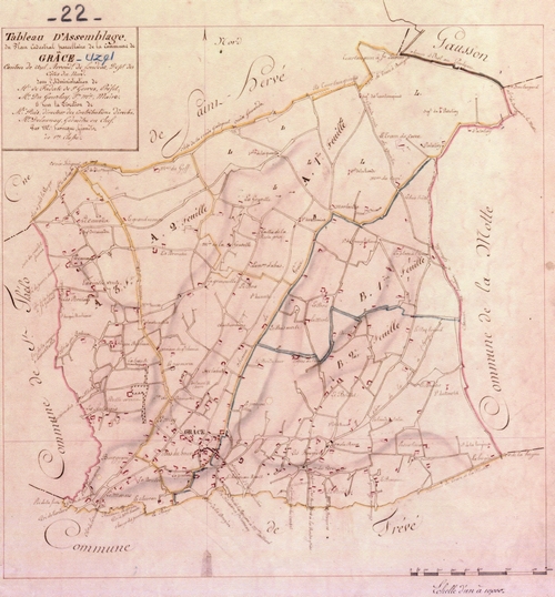 cadastre Grce-Uzel 1827