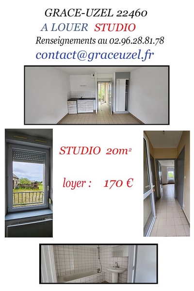 Grce-Uzel - Studio  louer